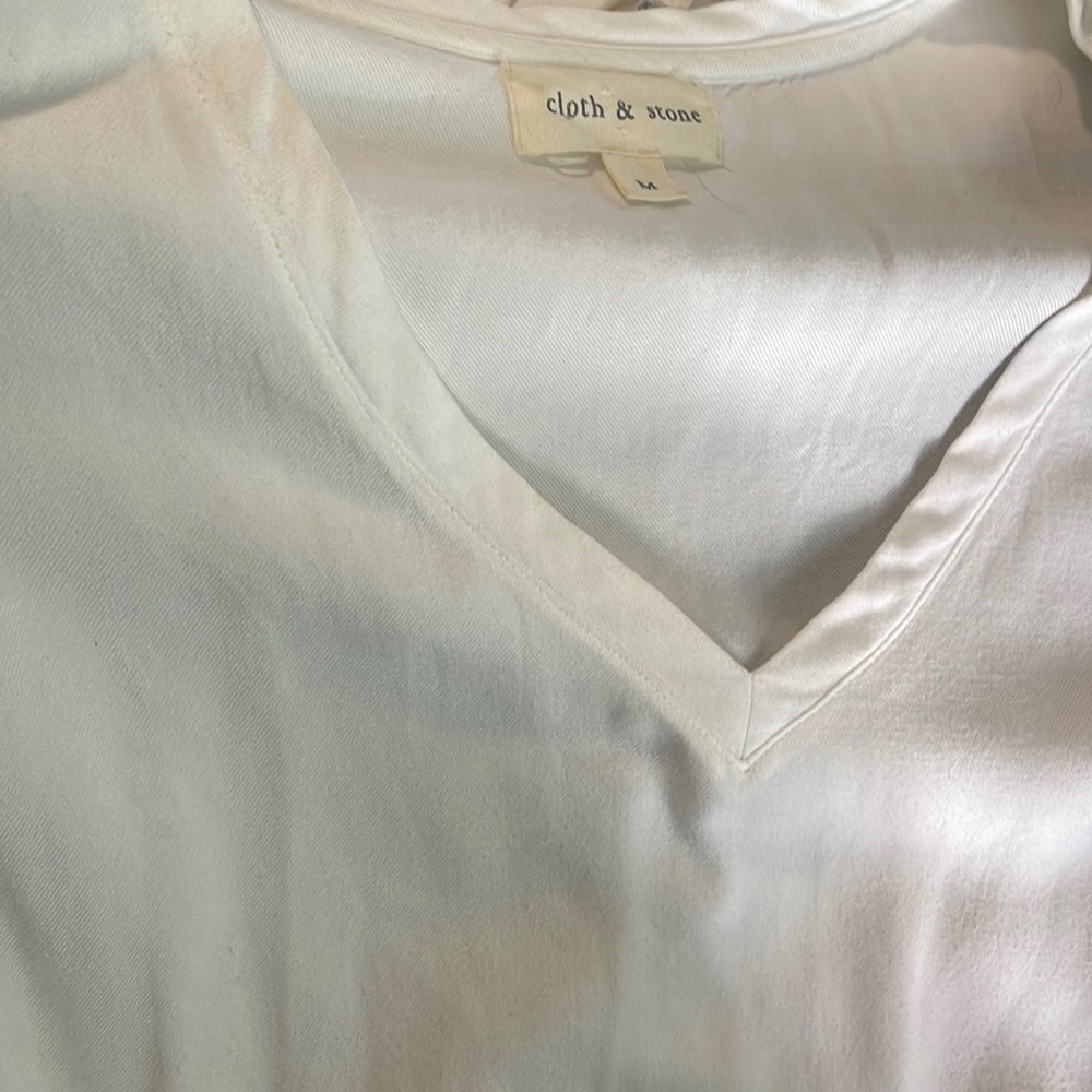 Cloth & Stone white dress T-shirt
